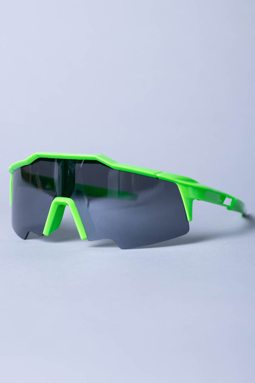 Neon Shield Sunglasses