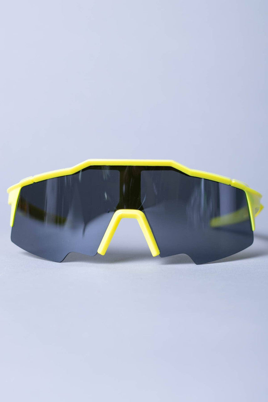 Neon Shield Sunglasses
