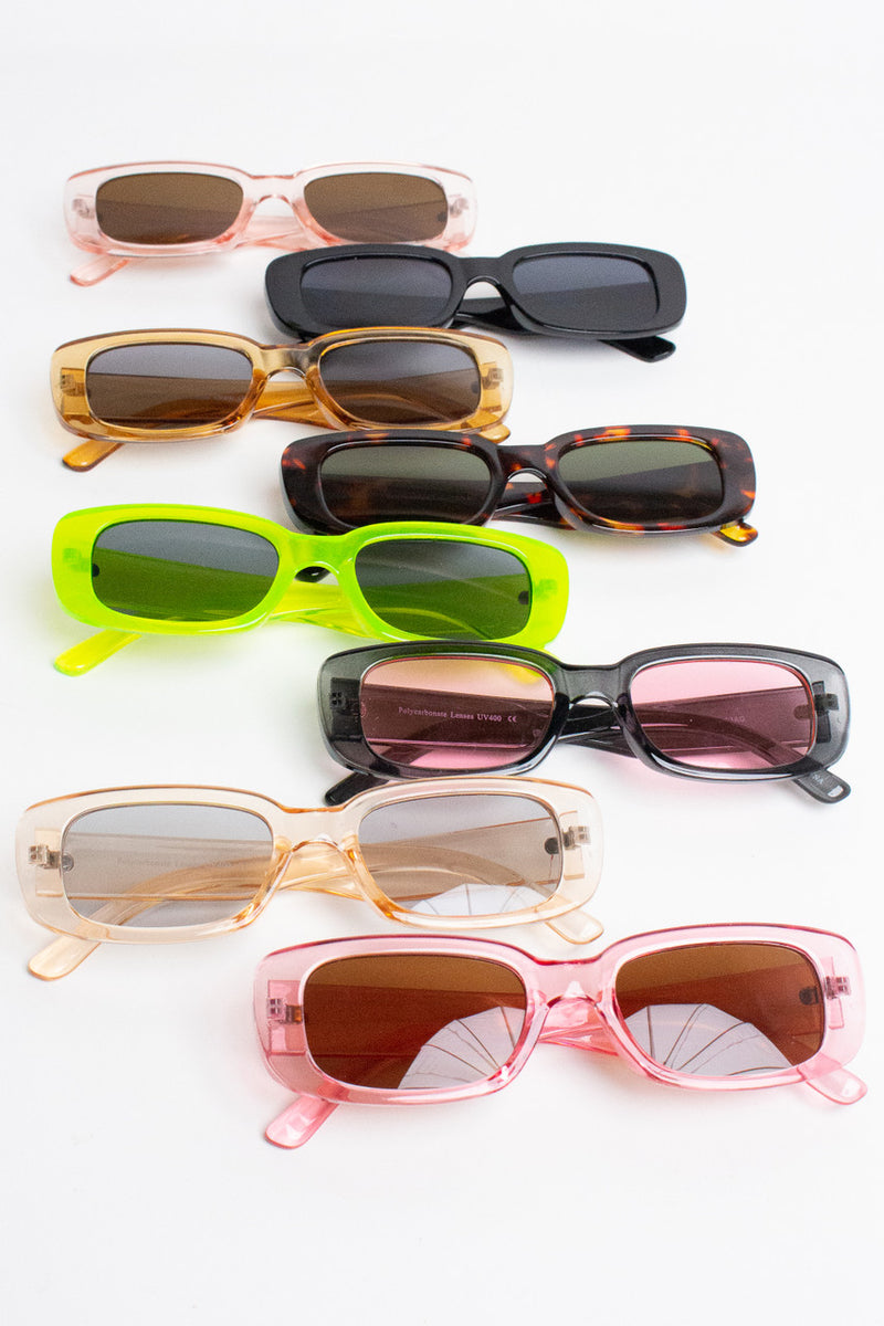 Slightly Rounded Rectanglesglasses Rounded Rectangle Sunglasses – Ragstock