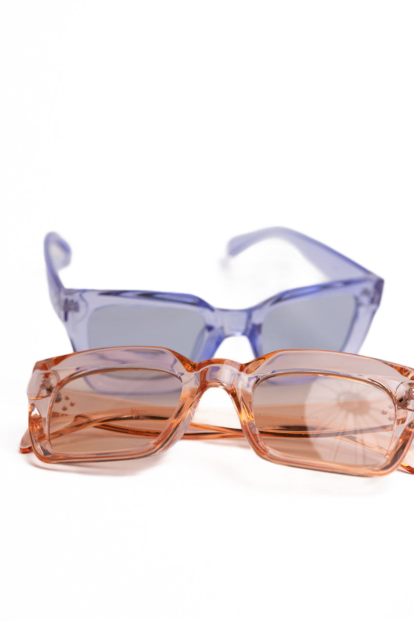 Squared Off Lens Sunglasses