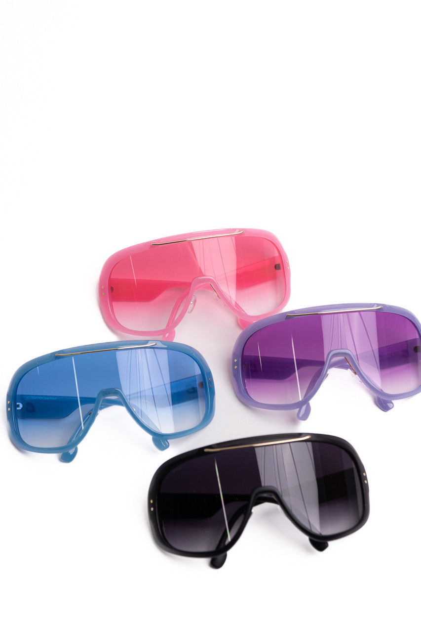 Pastel Shield Sunglasses