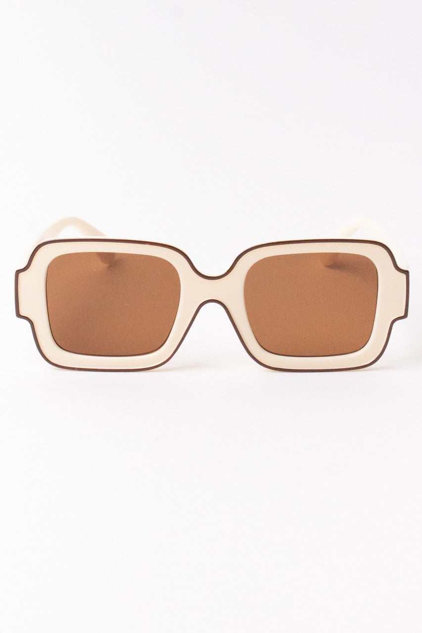 Retro Outline Sunglasses