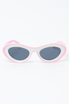 Oval Outline Frame Sunglasses