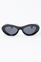 Oval Outline Frame Sunglasses