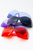 Rimless Goggle Shield Sunglasses