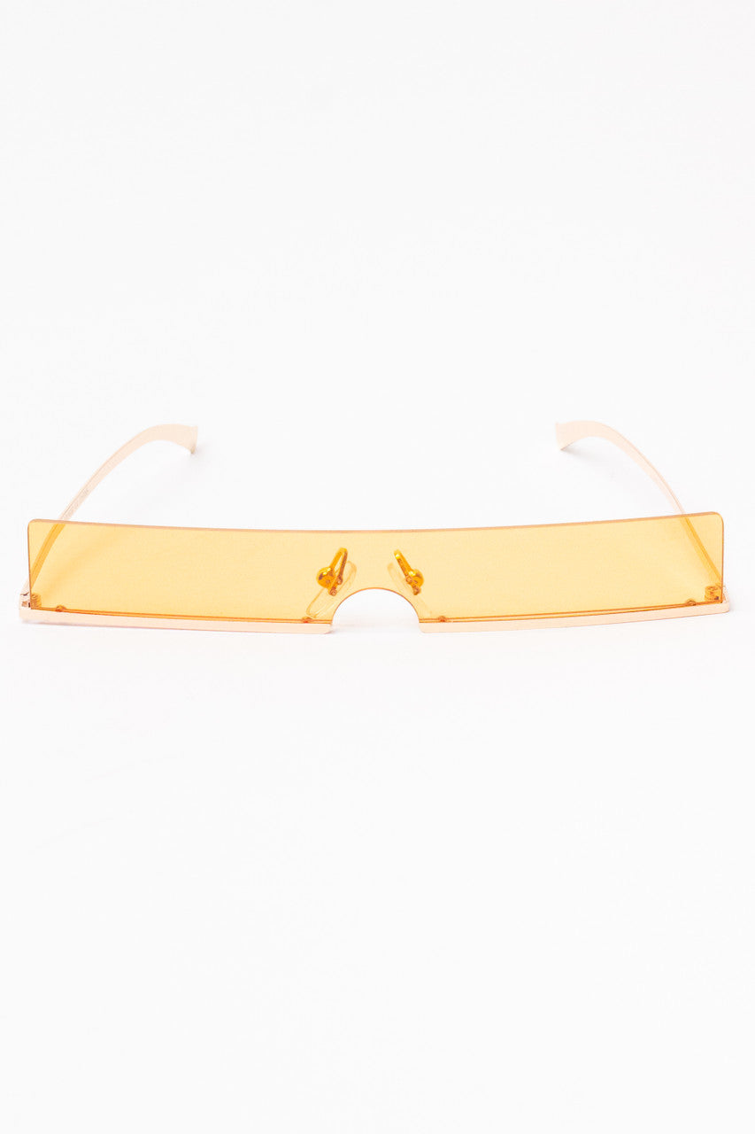 Slim Rimless Sunglasses