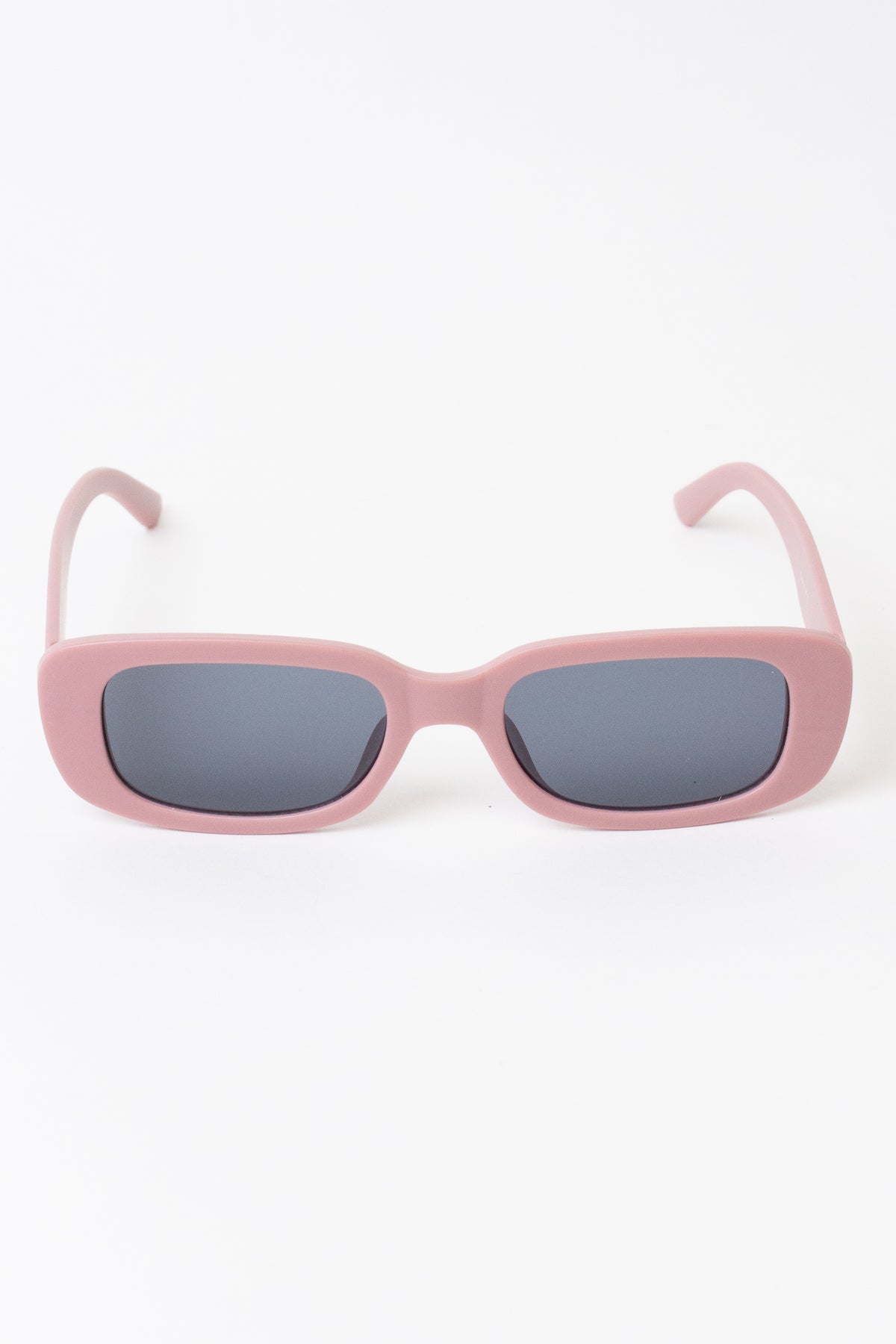 Plastic Rounded Rectangle Sunglasses with UV400 Protection Retro Slit Thin Narrow Rectangle Curved Wrap Sport Plastic  main image 3