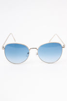 Rounded Square Ombre Sunglasses - Blue