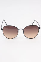 Rounded Square Ombre Sunglasses - Brown