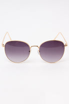 Rounded Square Ombre Sunglasses - Purple