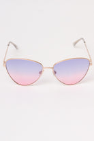 Triangle Ombre Sunglasses - Pink/Blue
