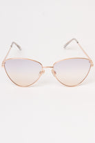 Triangle Ombre Sunglasses - Light Gray