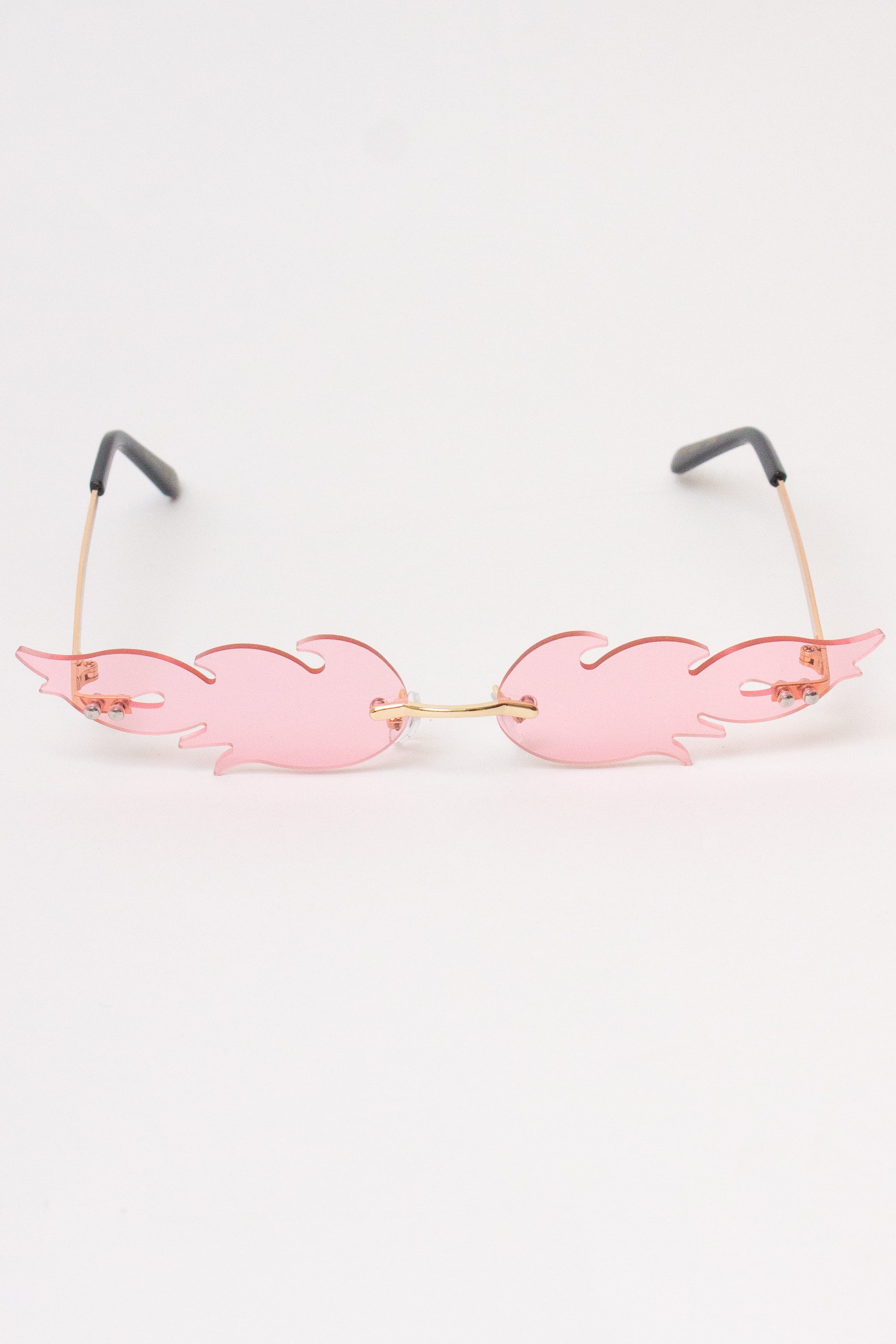 Flame Lens Sunglasses - Pink