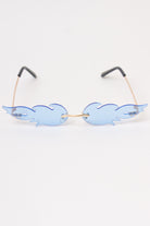 Flame Lens Sunglasses - Blue