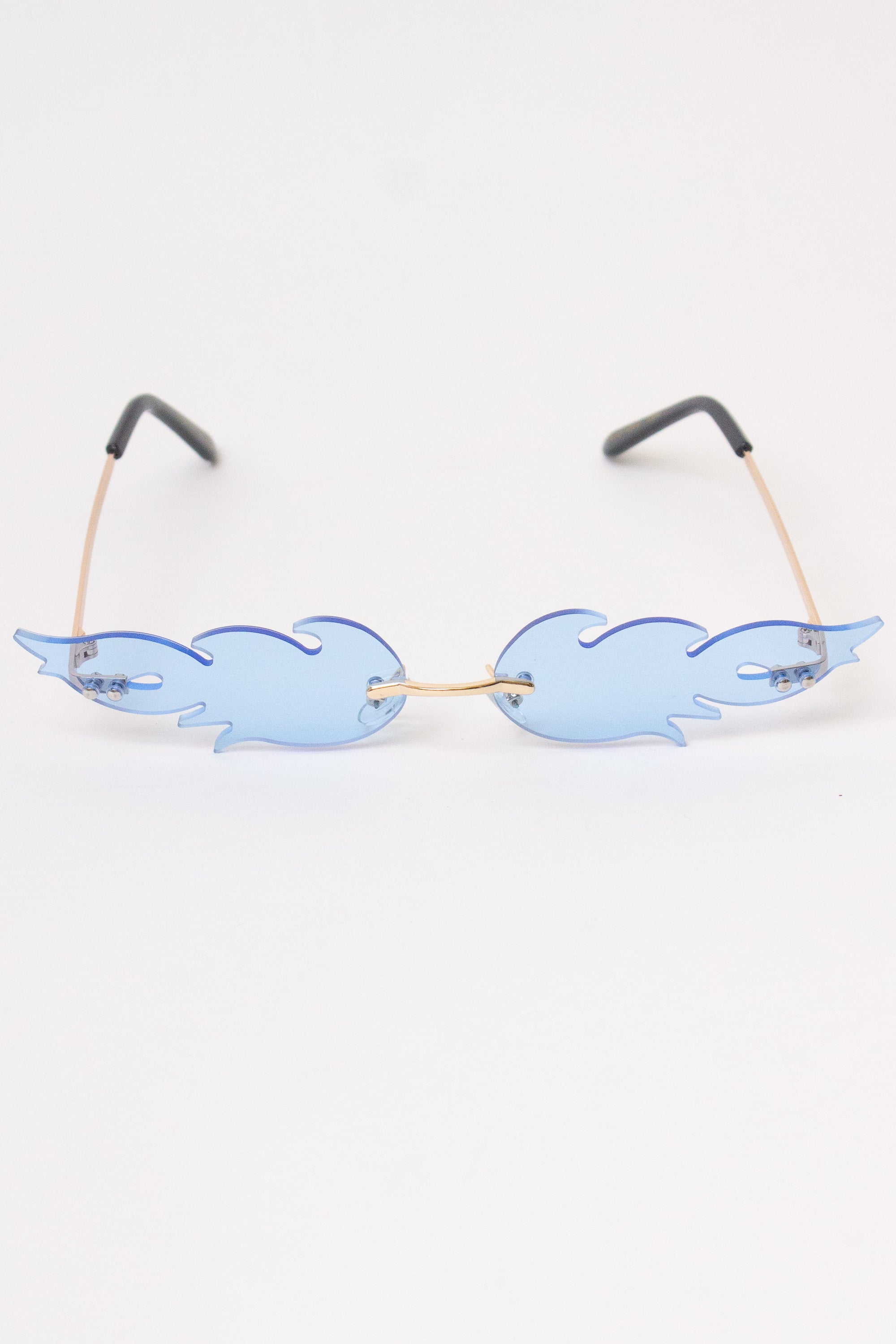 Flame Lens Sunglasses - Blue