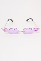 Flame Lens Sunglasses - Purple