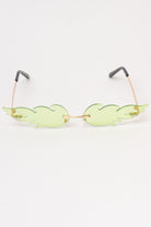Flame Lens Sunglasses - Green