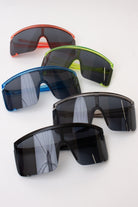 Acrylic Frame Shield Sunglasses