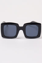 Oversized Square Sunglasses - Black