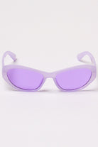 Rounded Cat Eye Sunglasses - Lavender