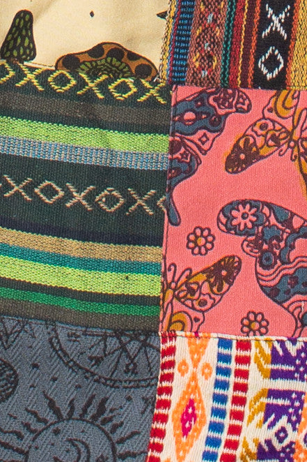 Patchwork Cross Body Bag
