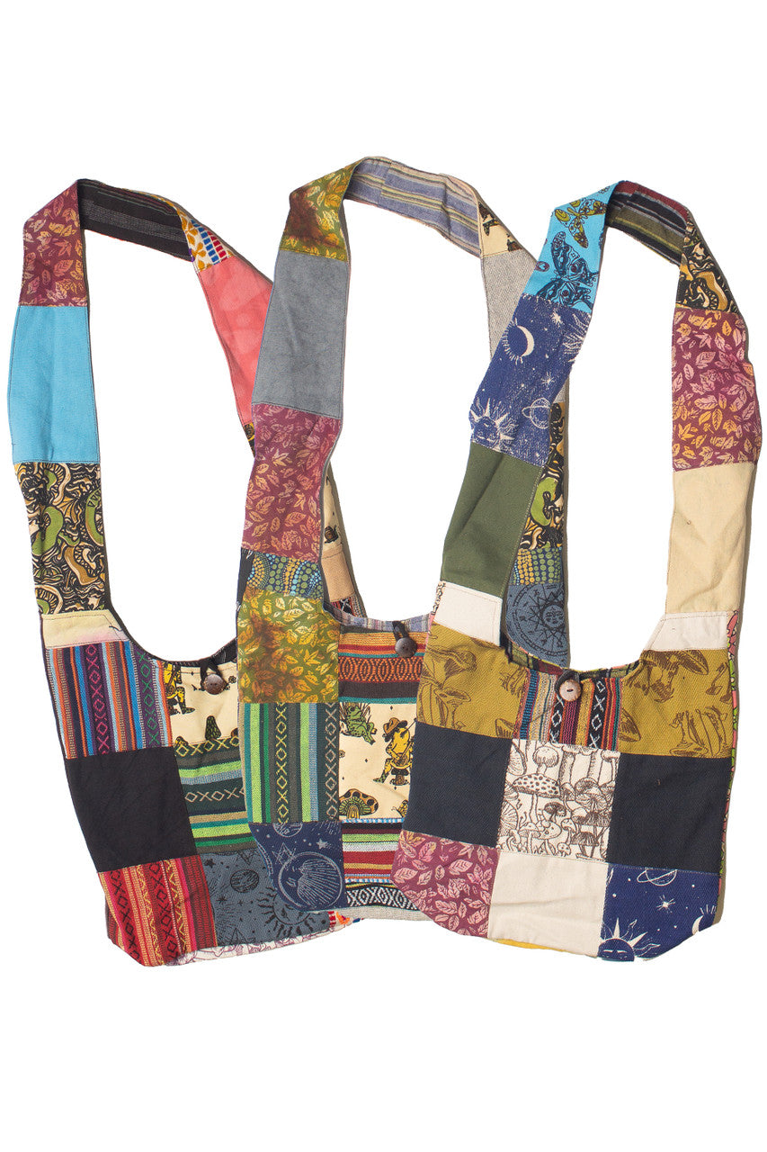 Patchwork Cross Body Bag