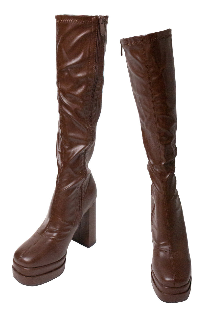 Ugg Stivali Stivaletti Gogo Zhsrin Platform Knee High Boots Women