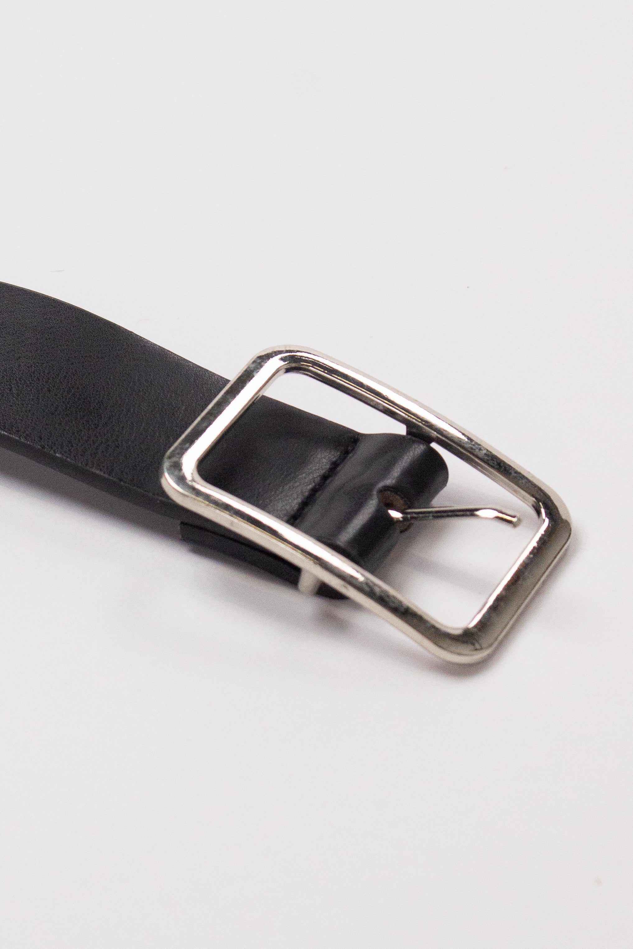 Nailhead Studded Grommet Belt - Black