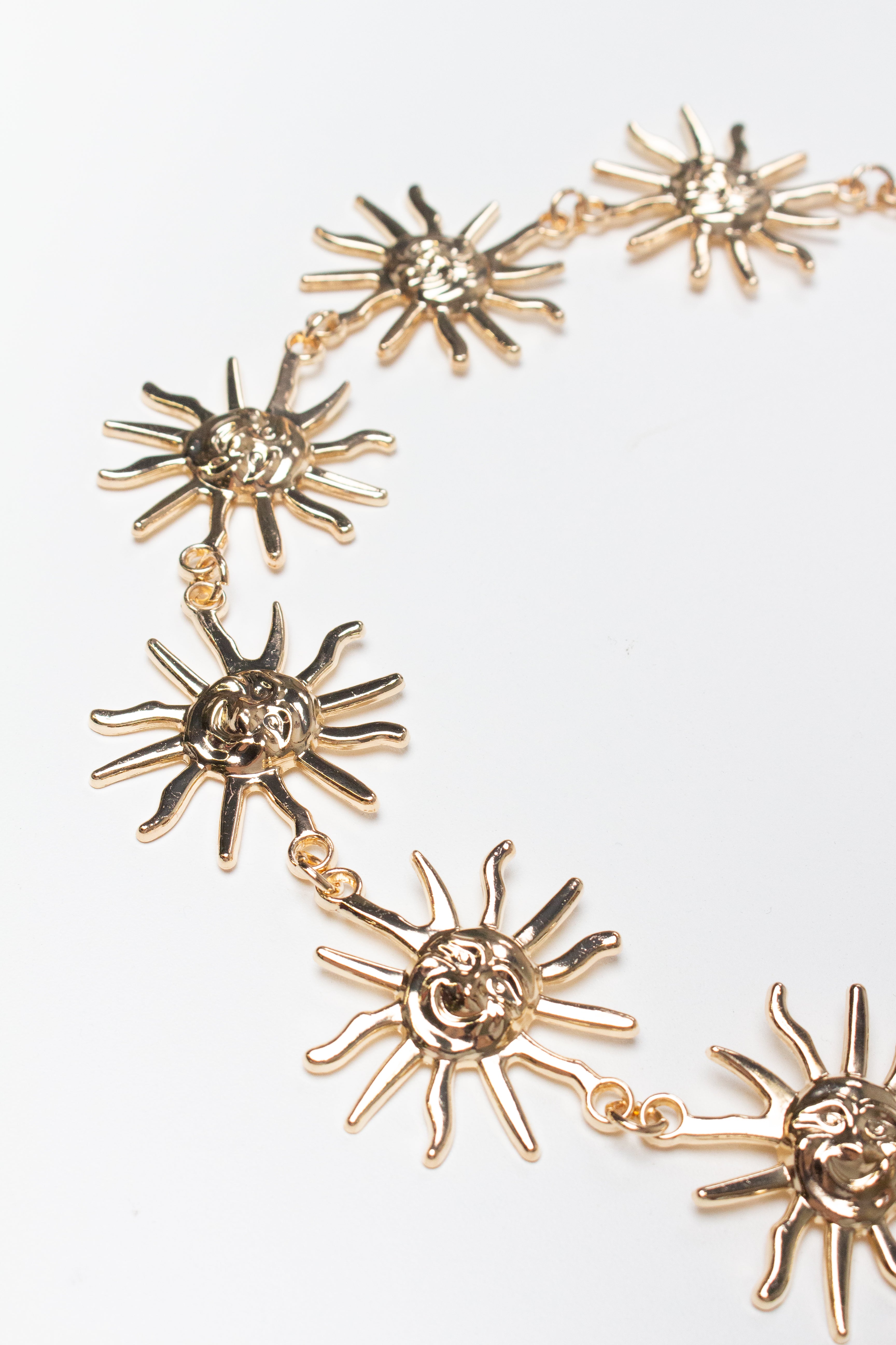 Golden Sun Chain Belt