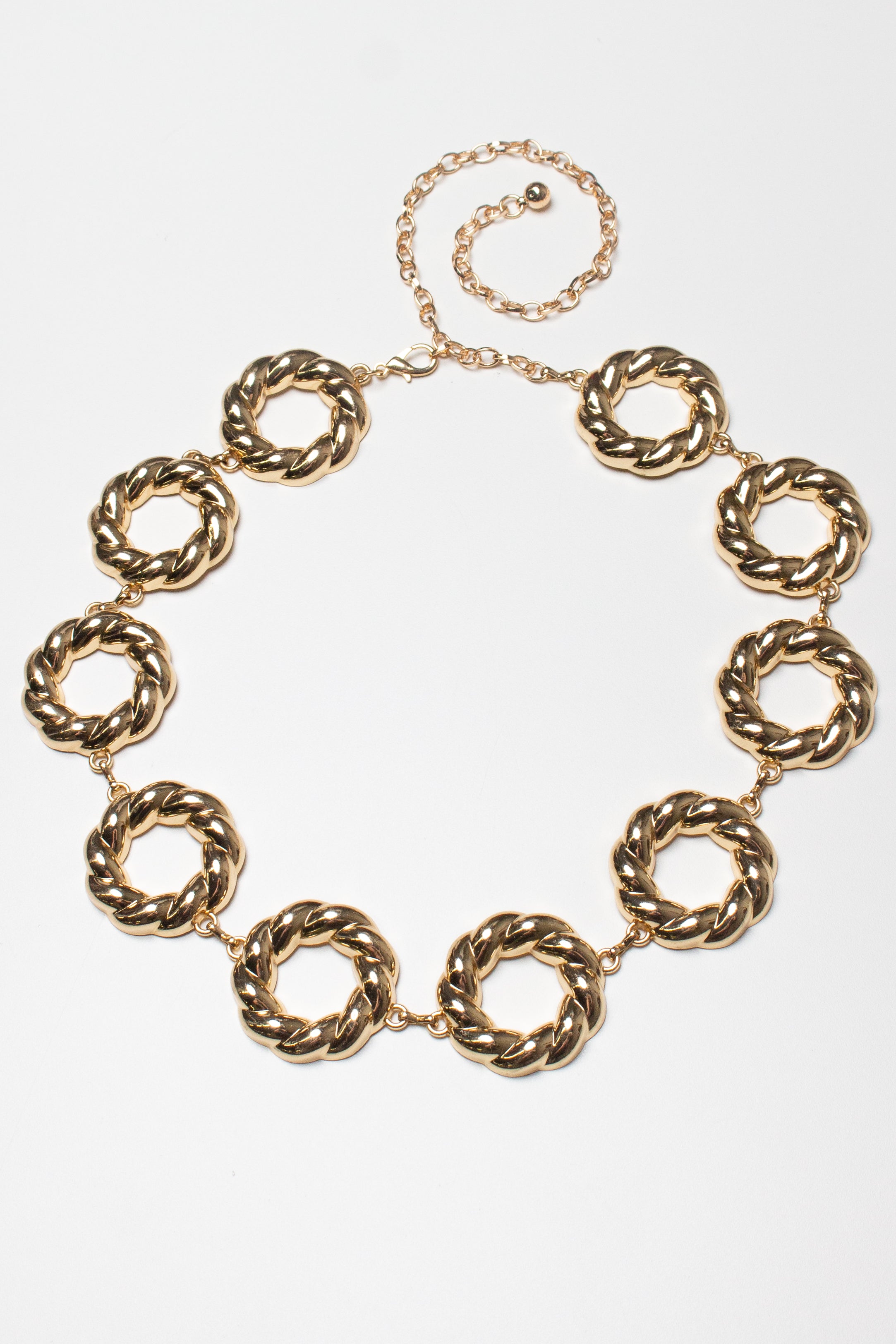 Gold Ring Chain Belt