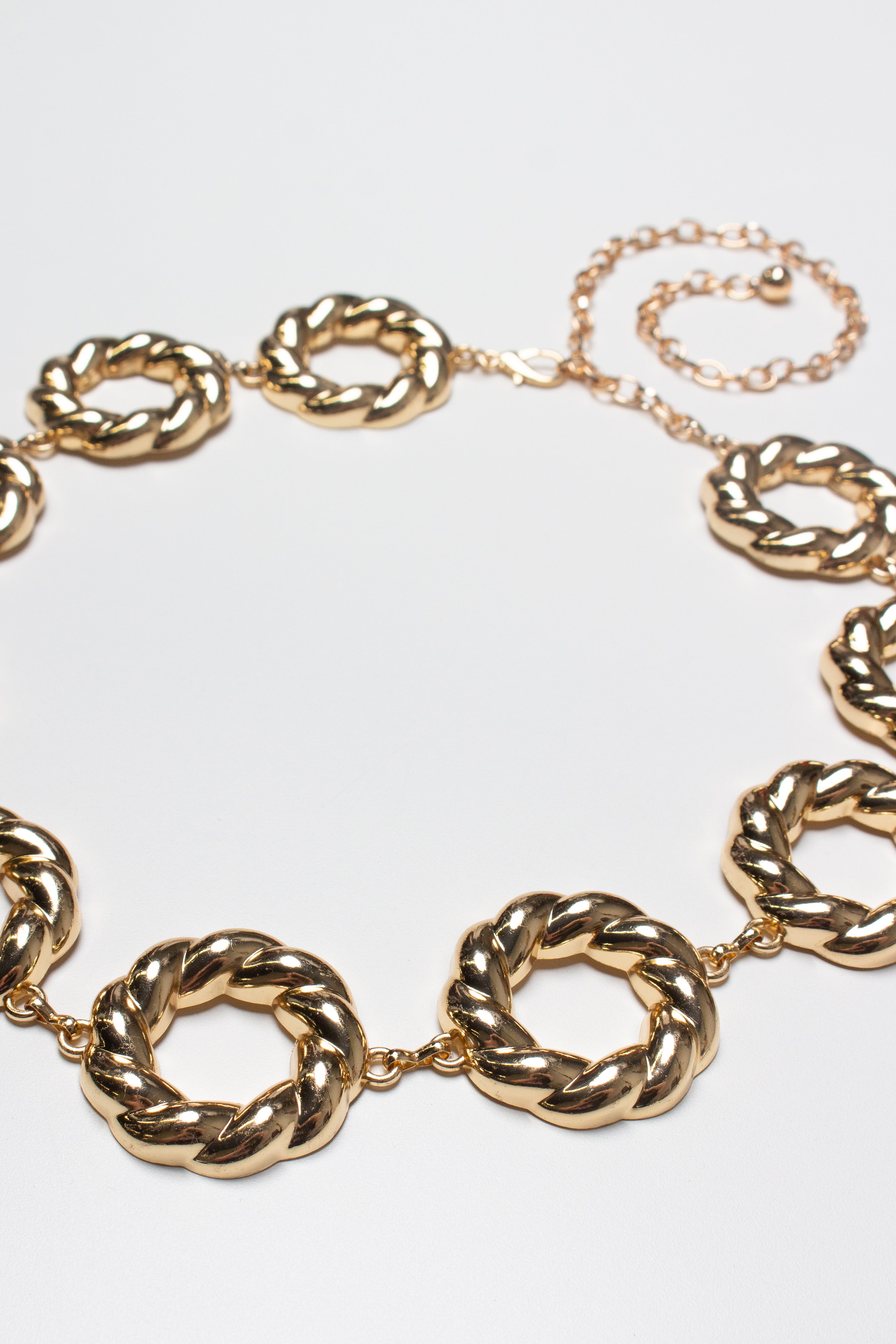Gold Ring Chain Belt