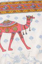 Camels Tapestry - Coral