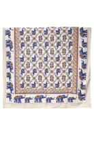Elephants Tapestry - Navy
