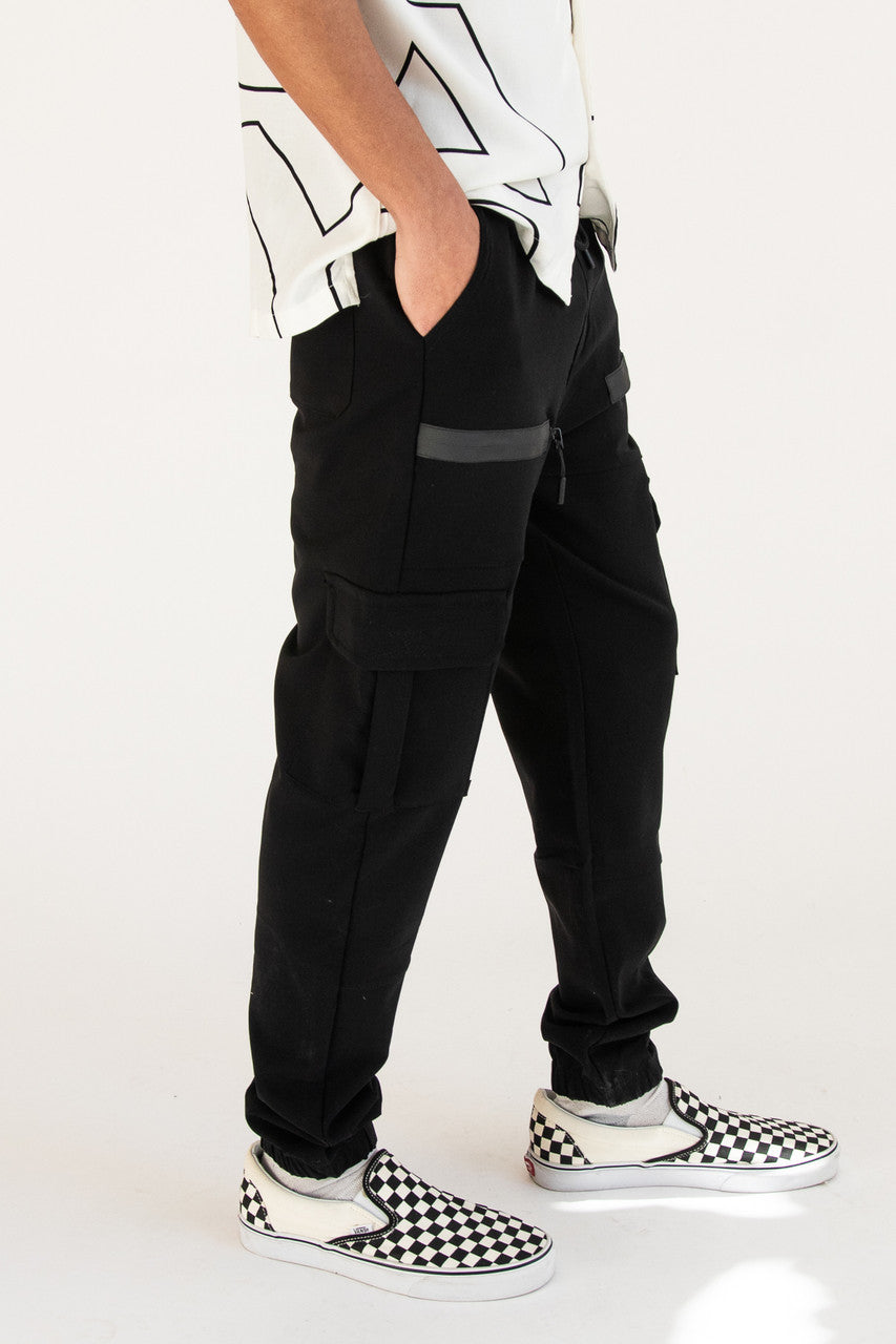 Zipper Cargo Joggers