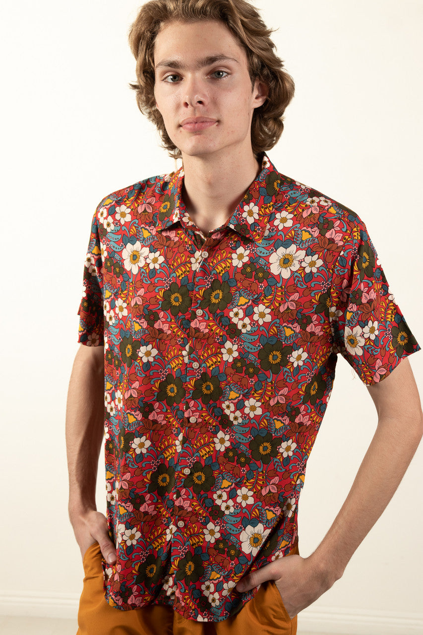 Jasper Floral Button Up Shirt