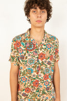 Deep Floral Woven Shirt