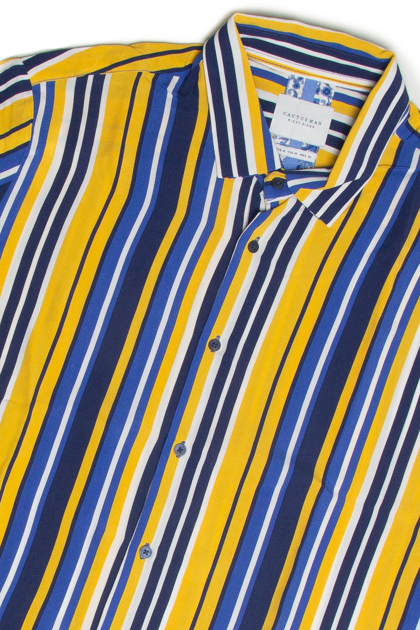 Sunny Stripes Button Up Shirt
