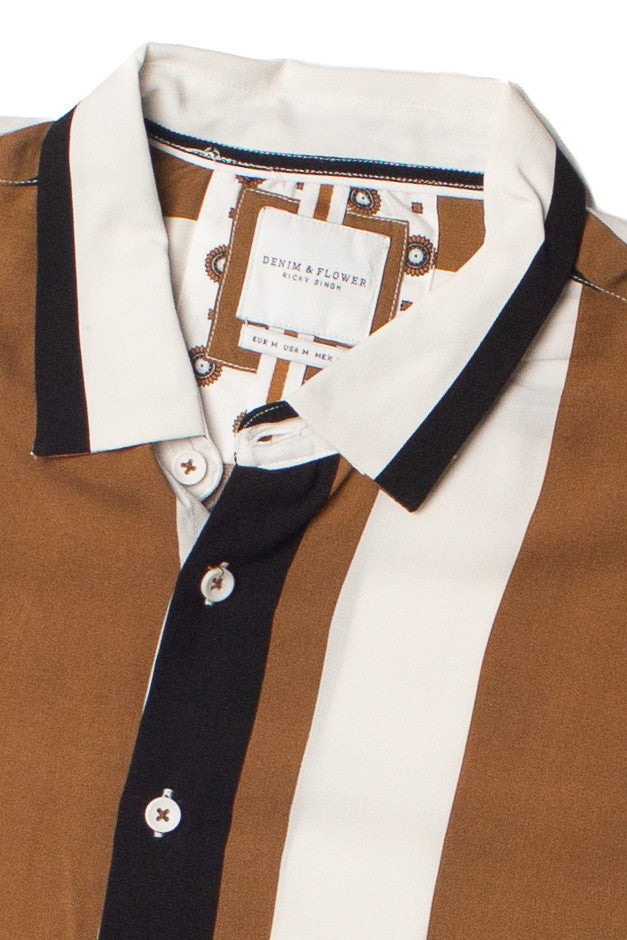 Tiger's Eye Button Up Shirt
