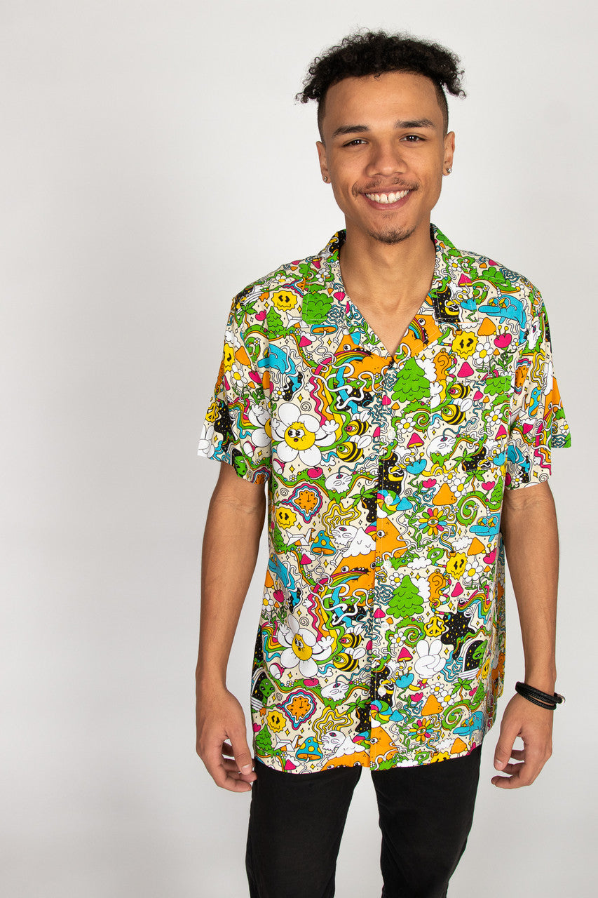 Far Out Fever Dream Button Up Shirt