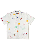 Summer Doodles Button Up Shirt