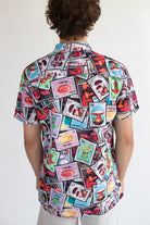 Mushroom Stamps Button Up Shirt