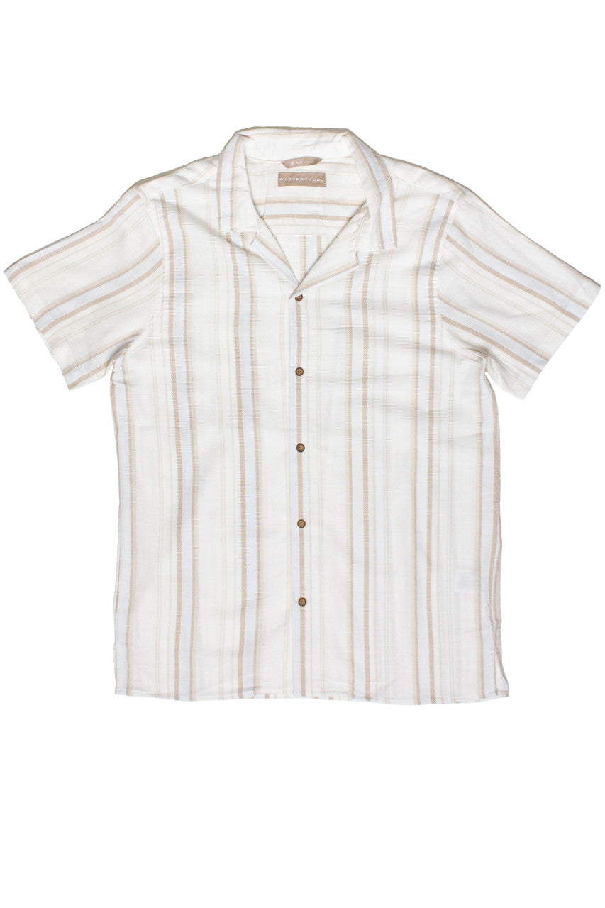 Beach Day Striped Button Up Shirt