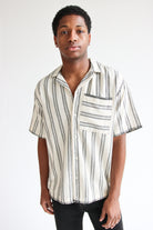 Blanket Stitch Trim Button Up