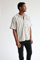 Blanket Stitch Trim Button Up