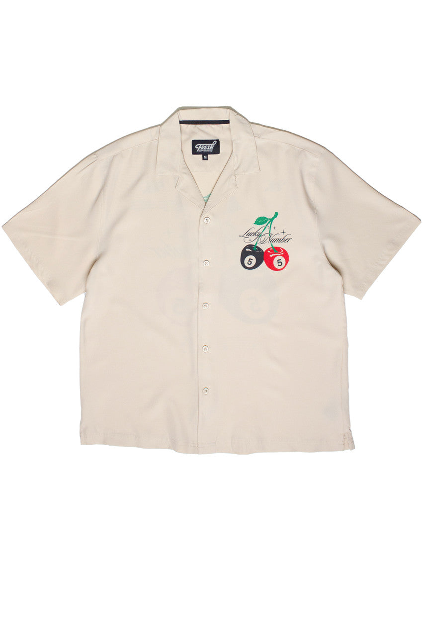 Printed Graphic Button Up Shirt