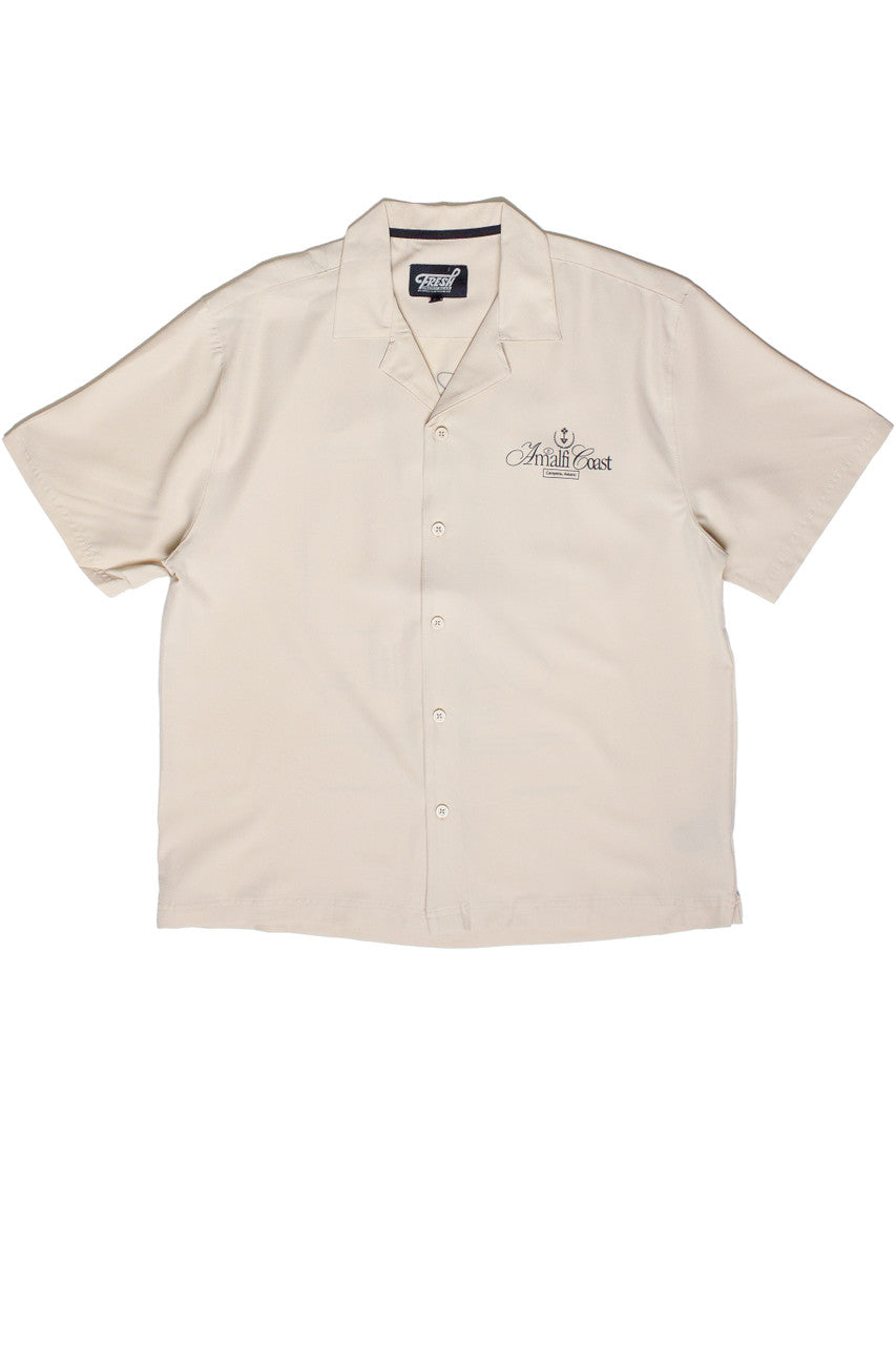 Printed Graphic Button Up Shirt