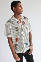 Summer Garden Floral Button Up