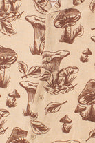 Mushroom Harvest Textured Button Up Shirt