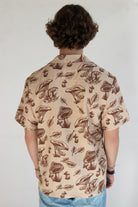 Mushroom Harvest Textured Button Up Shirt