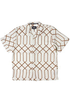 Modern Art Deco Button Up Shirt